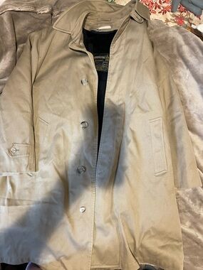 London Fog Khaki Trench Coat